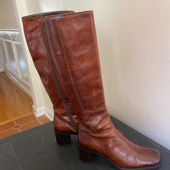 Old money- Boots. Beautiful color, real soft leather. High quality style. - Picture 4 of 13